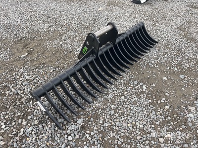 2026 Haener HBR1800-MS08 Q/C Lifting Rastrillo para excavadora (Unused)