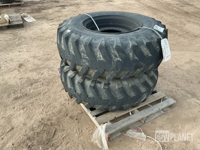 (2) STA 17.5-25 Tires w/Wheels