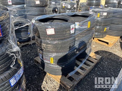 Quantity of (8) 225-50ZR-18 Tires (Unused)