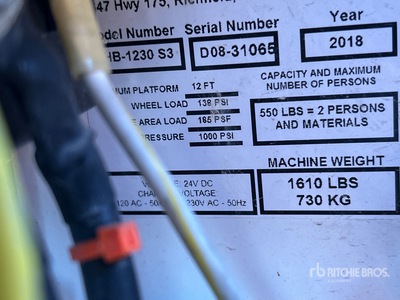 2017 Hy-Brid HB-1230 Schaarlift