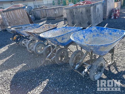 Quantity of (5) Wheelbarrow