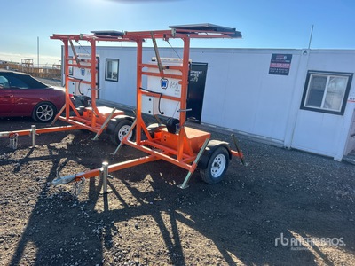2023 Wanco WSDT-TF S/A Electric Folding Radar-Speed Trailer