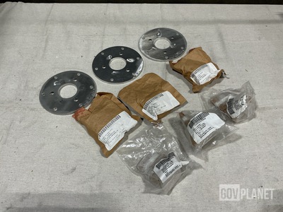 (14) Resistors, (9) Flanges, (25) Brackets & Assorted Items