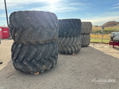 Quantity of (6) Skidder Tires