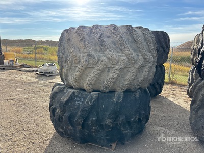 Quantity of (4) Skidder Tires