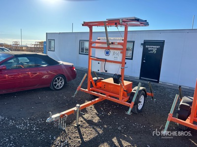 2023 Wanco WSDT-TF S/A Electric Folding Radar-Speed Trailer