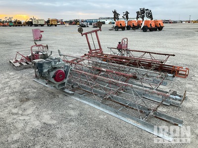 2016 Allen Engineering SE12 Truss Regla maestra de hormigón