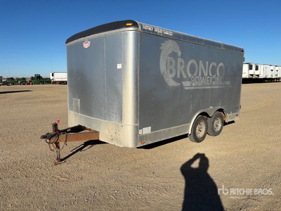 2011 Forest River 14 ft T/A Enclosed Trailer