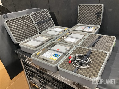 (5) Agilent E4418B EPM Series Power Meters w/Cases