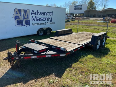 2015 Bwise 18 ft T/A Tilt Deck Trailer