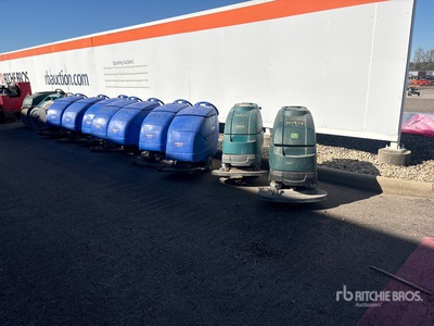 Quantity of (12) Walk-Behind Floor Scrubber
