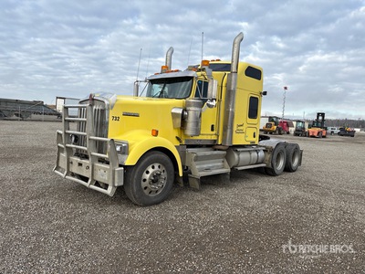 2014 Kenworth W900 6x4 Cabeza Tractora Cabina Dormitorio
