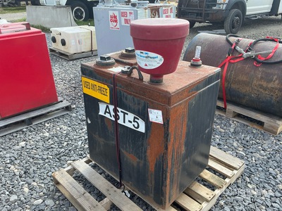 Skid Mounted Steel Used coolant Réservoir