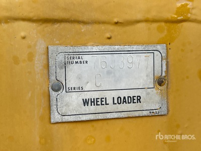 1970 Cat 966C Pala cargadora