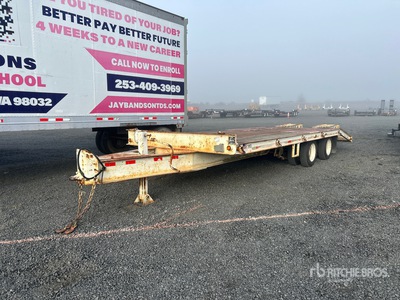 2000 Olympic 20 ton 25 ft T/A Rimorchio per attrezzatura