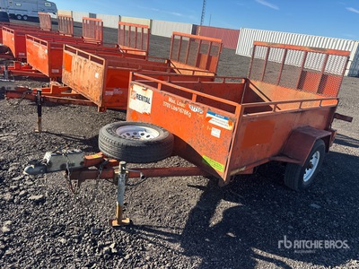 2021 Miska 8 ft S/A Utility Trailer