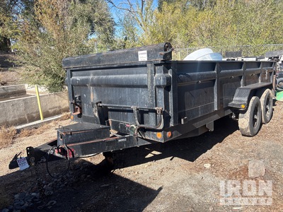 2014 Load Trail 16 ft T/A Remorque à Benne Utilitaire
