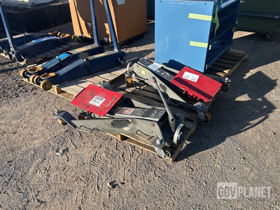 (2) Gray MM-2000 Transmission Jacks