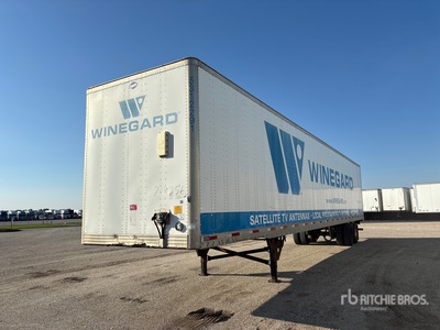 2012 Utility VS2DX 53 ft x 102 in T/A Van Trailer