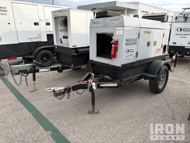 2018 Wacker Neuson G25 19.5 kW Mobile Generator Set