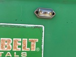Trailer Chassis with License Plate Light Functional