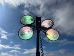 Electrical with Light Tower Lamps Operational