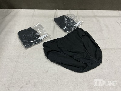 (1,800) Pairs of Women's Black Briefs
