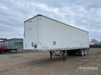 2000 Manac 38 ft T/A Van Trailer