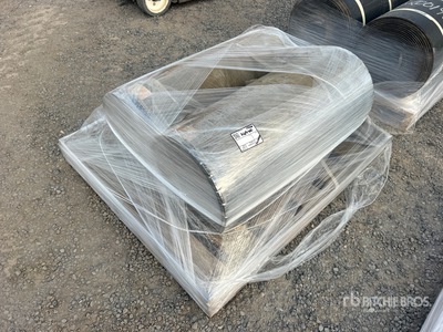 Quantity of (2) 38 in Pulley Conveyor Belt (Unused)