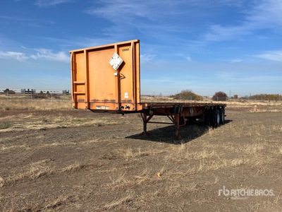 2018 Great Dane 36 ft T/A Flatbed Trailer