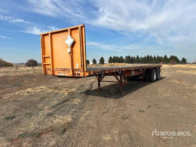 2018 Great Dane 36 ft T/A Remorque à plateau
