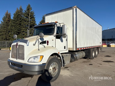 2018 Kenworth T370 6x4 Van Truck
