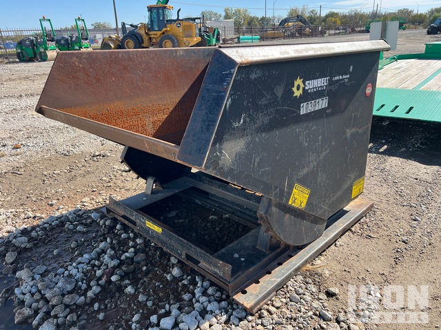 2017 Arrow HP-6000-200-C 5 ft 2 cyd Self-Dumping Hopper