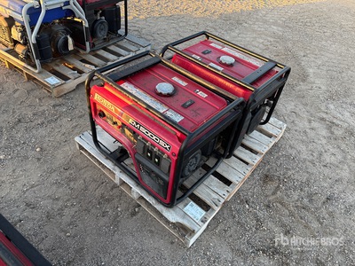 Quantity of (2) Honda EM5000SX Mobile Generador