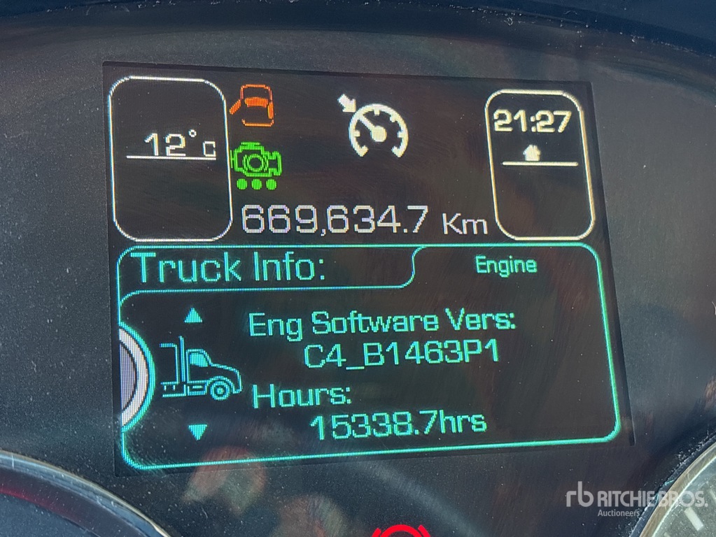 Cab with Engine Hours