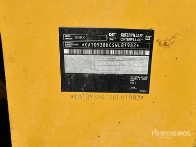 2013 Cat 938K Wheel Loader