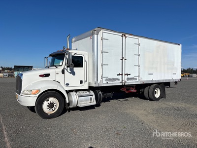 2015 Peterbilt 337 4x2 Insulation Blower Truck
