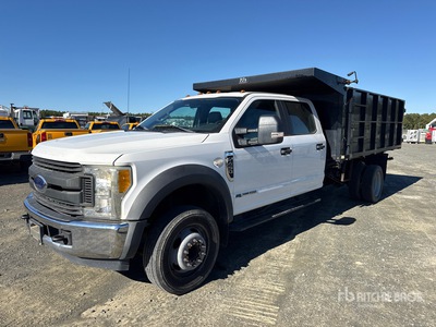 2017 Ford F-450 XL 4x2 Crew Cab Wywrotka
