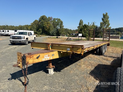 1999 Kaufman 20 ft T/A T/A Equipment Trailer
