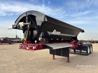 2020 Renn 16 ft T/A Lead Side Dump Trailer