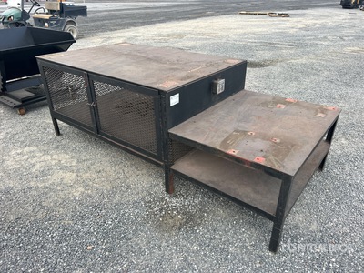 9 ft x 4 ft Metal Fab Work Table