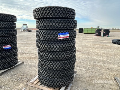 Quantity of (8) Taitong 11R24.5 Tires (Unused)