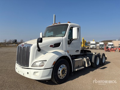 2019 Peterbilt 579 6x4 T/A Day Cab Truck Tractor