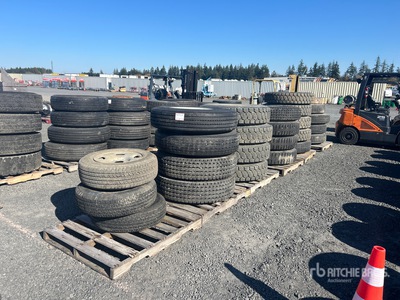 Quantity of (6) Pallets of Tyres