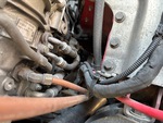 Engine with Air Compressor