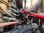 Engine with Air Compressor
