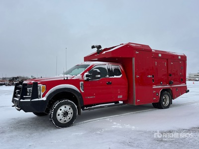 2017 Ford F-550 4x4 Extended Cab Ultra High Pressure Autocarro Vigili del Fuoco