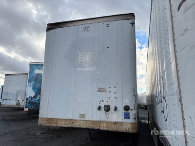 2004 Hyundai 53 ft T/A Van Trailer