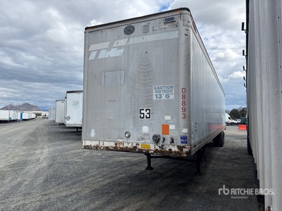 1998 Great Dane 53 ft x 102 in T/A Van Trailer