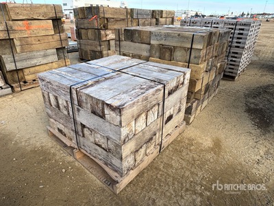 Quantity of (2) Pallets of Dunnage 6 in x 6 in
